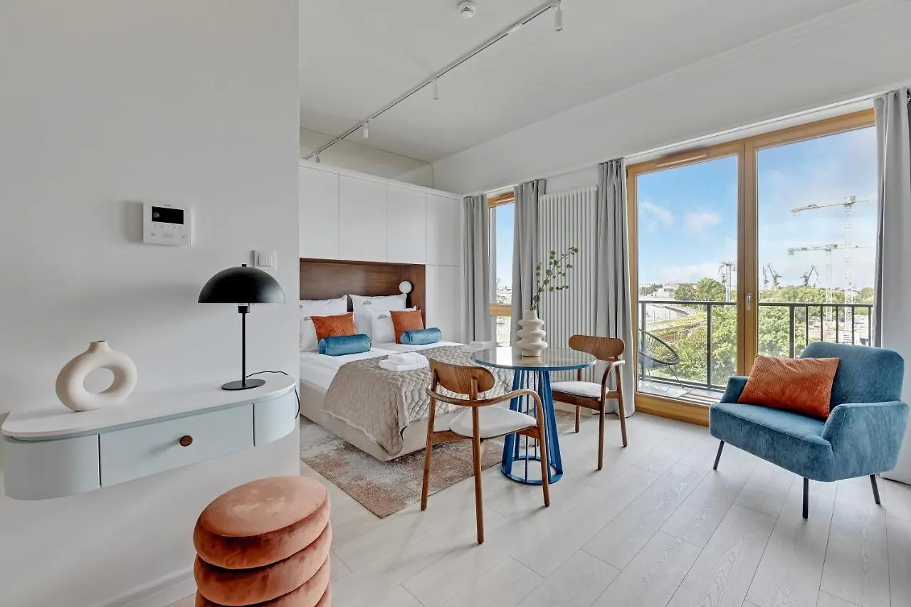 Nadmotlawie Riverside - Sauna, Gym & Parking By Downtown Apartments Gdansk 0*,  Poland