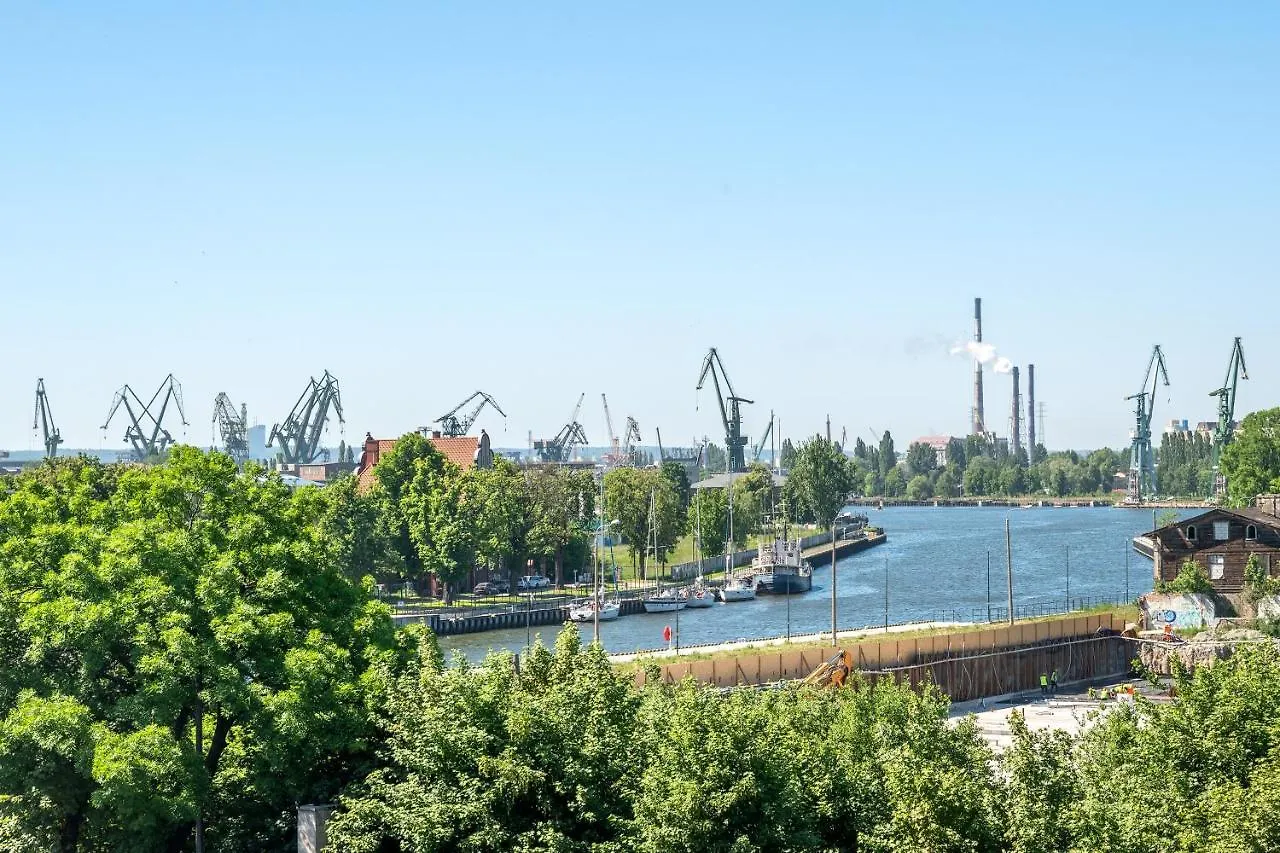 Nadmotlawie Riverside - Sauna, Gym & Parking By Downtown Apartments Gdansk